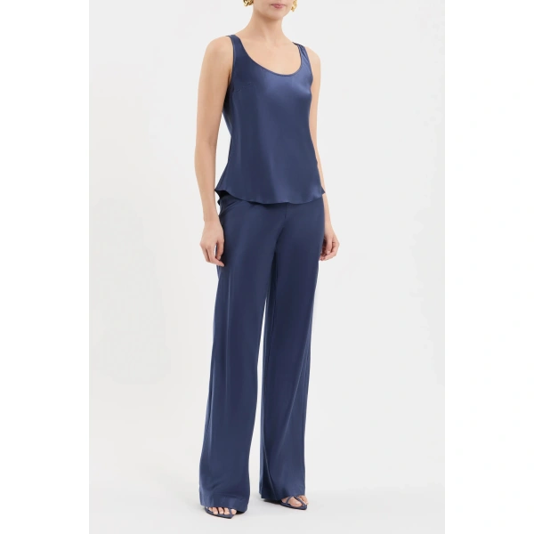 Rebecca Vallance Serene Pant in Chambray | Pants | Coveti