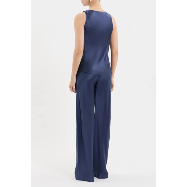 Rebecca Vallance Serene Pant in Chambray | Pants | Coveti