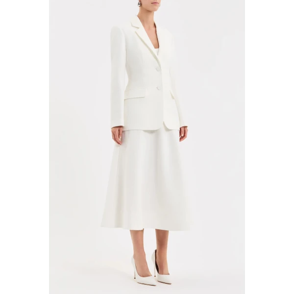 Rebecca Vallance Ivory skirt