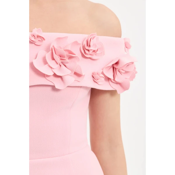 Rebecca Vallance Yorkshire Off The Shoulder Midi Dress | Midi Dresses | Coveti