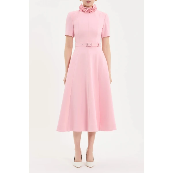 Rebecca Vallance Yorkshire Short Sleeve Midi Dress | Midi Dresses | Coveti