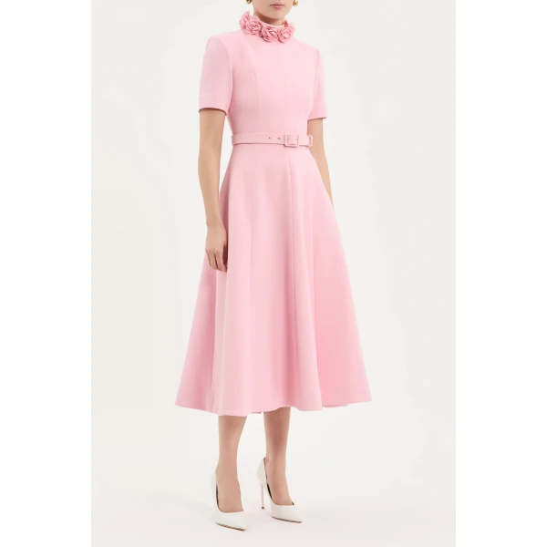Rebecca Vallance Yorkshire Short Sleeve Midi Dress | Midi Dresses | Coveti