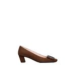Roger Vivier Belle Vivier Pumps in Brown Suede | Kitten Heels