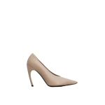 Roger Vivier Choc Pumps in Beige Leather | Pumps