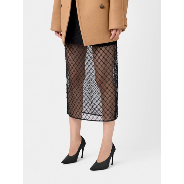 Roger Vivier Choc Pumps in Black Leather, view 5 | Pumps