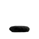 Roger Vivier Efflorescence Beret in Black Faux Fur | Hats