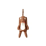 Roger Vivier Rabbit Bag Charm in Brown Leather | Bag charms