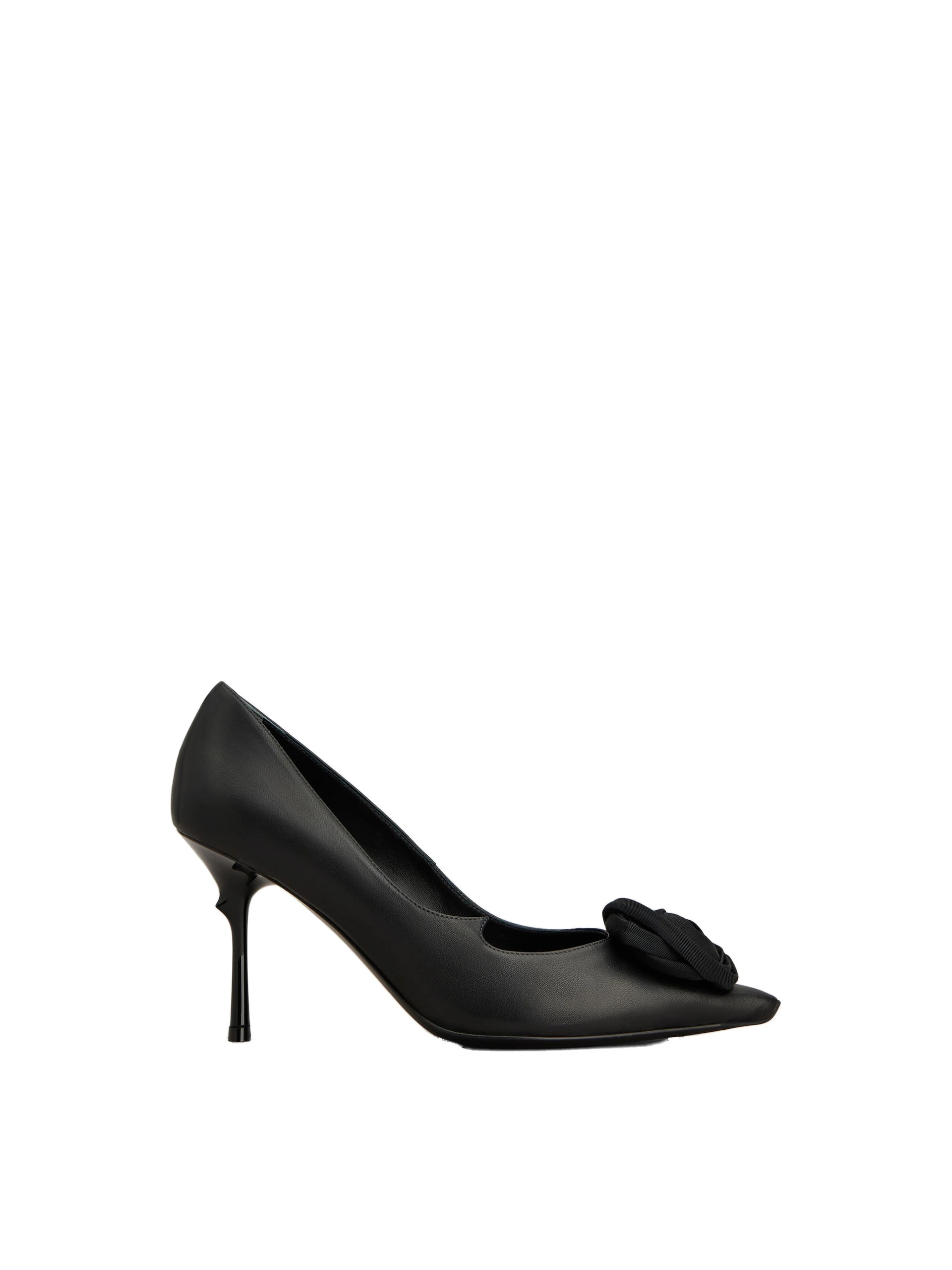 Roger Vivier Rose Vivier Pumps in Black Leather Roger Vivier Rose Vivier Pumps in Black Leather | Pumps