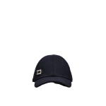 Roger Vivier Très Vivier Baseball Cap in Navy Blue Wool | Baseball Caps