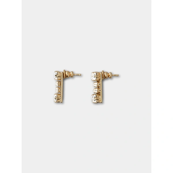 Roger Vivier Très Vivier Earrings in Gold, view 2 | Earrings
