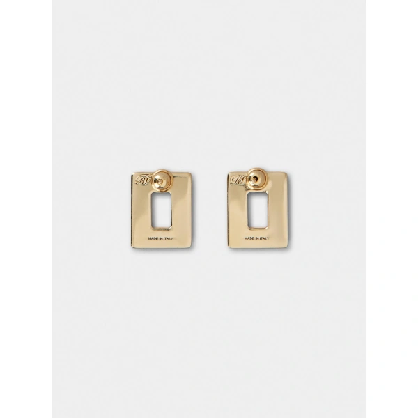 Roger Vivier Très Vivier Earrings in Gold, view 3 | Earrings