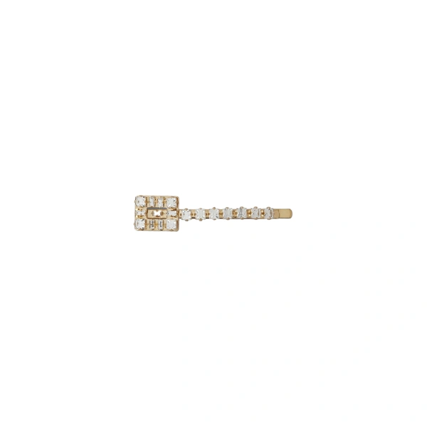 Très Vivier Hair Clip in Gold