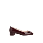 Roger Vivier U Look Ballerinas in Burgundy Patent Leather | Ballet Flats