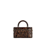 Roger Vivier Vanity Belle Vivier Mini Bag in Brown Patent Leather | Mini Bags