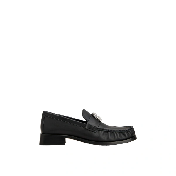 Viv' Rangers Loafers in Black Leather