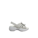 Roger Vivier Viv' Run Sandals in Grey Jersey | Sandals