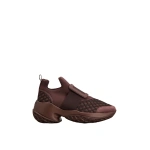 Roger Vivier Viv' Run Sneakers in Burgundy Fabric | Sneakers