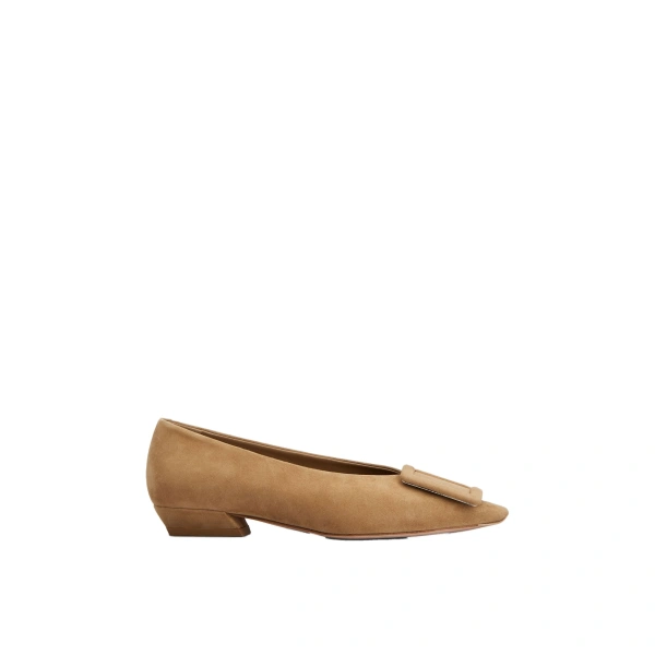 Viv' in the City Ballerinas in Beige Suede