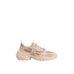 Roger Vivier Viv' on the Run Sneakers in Pink Leather and Fabric | Sneakers