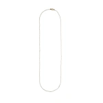 Rosa de la Cruz Beads Gem Necklace in 18K Yellow Gold, Pearl | Fine Necklaces | Coveti