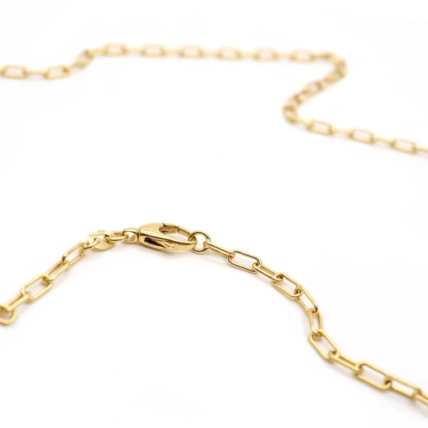 Rosa de la Cruz Classic Chunky Chain in 18K Yellow Gold | Fine Necklaces | Coveti