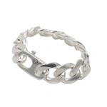Rosa de la Cruz Curb Chain Bracelet in 925 Sterling Silver | Fine Bracelets | Coveti