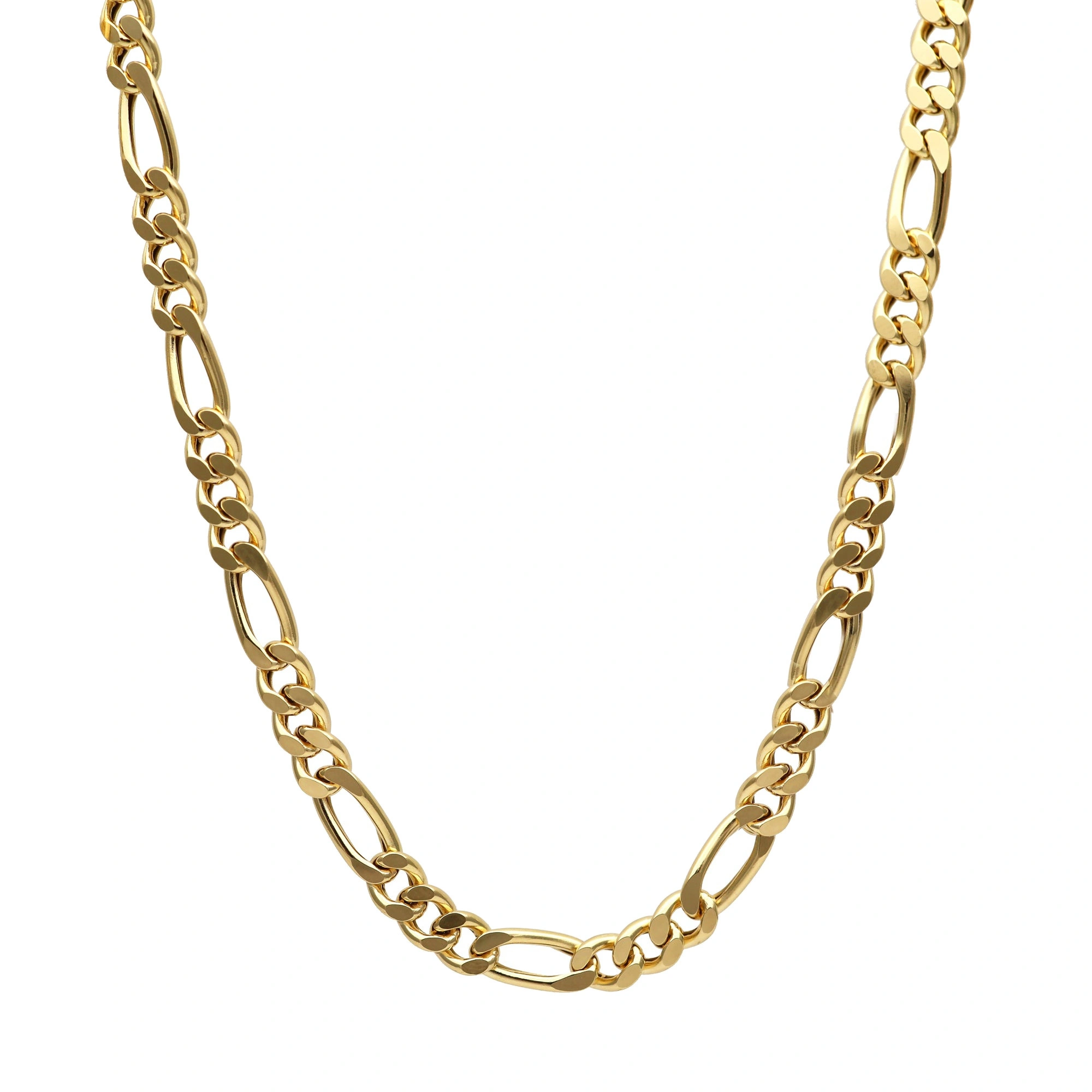 Rosa de la Cruz Figaro Chain in 18K Yellow Gold Rosa de la Cruz Figaro Chain in 18K Yellow Gold | Fine Necklaces | Coveti