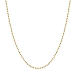 Rosa de la Cruz Gold Ball Chain in 18K Yellow Gold | Fine Necklaces | Coveti