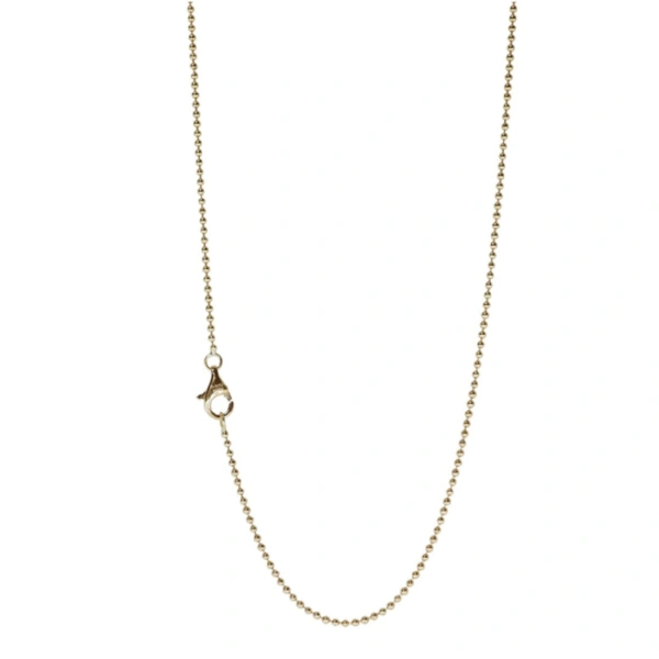 Rosa de la Cruz Gold Ball Chain in 18K Yellow Gold | Fine Necklaces | Coveti