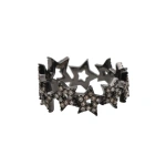Rosa de la Cruz Multistar Ring in 18K Rhodium Gold, Brown Diamond | Fine Rings | Coveti