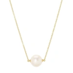 Rosa de la Cruz Pearl Necklace in 18K Yellow Gold, Pearl | Fine Necklaces | Coveti