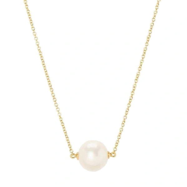 Rosa de la Cruz Pearl Necklace in 18K Yellow Gold, Pearl | Fine Necklaces | Coveti