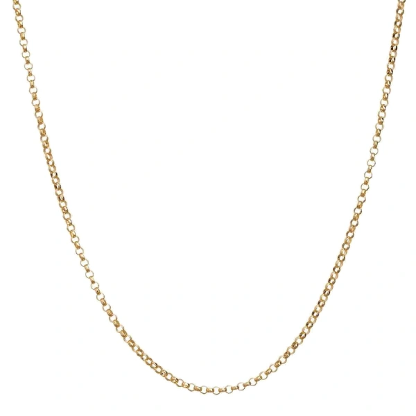 Rolo Chain in 18K Yellow Gold