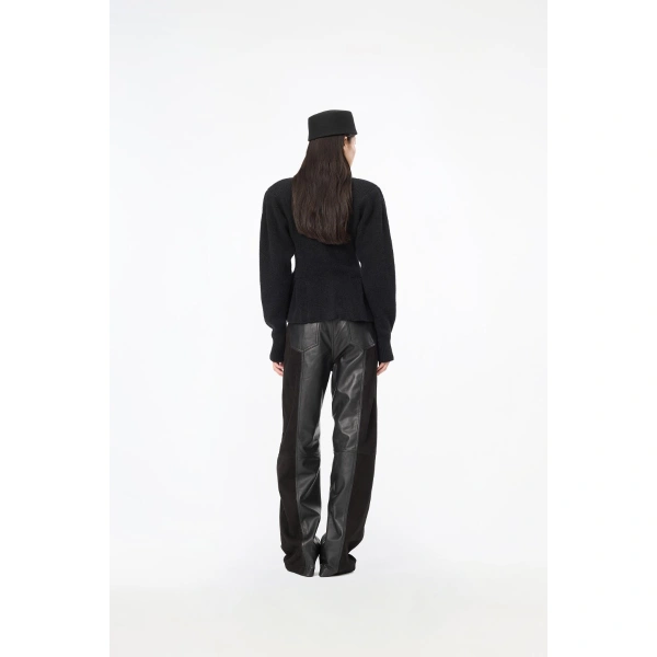 ROTATE Birger Christensen Knit Bijoux Cardigan Black | Cardigan | Coveti