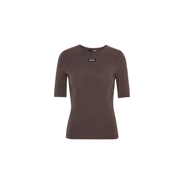 Short Sleeve T-Shirt Mole Brown
