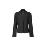 ROTATE Birger Christensen Short Tailored Jacket Black | Blazers | Coveti