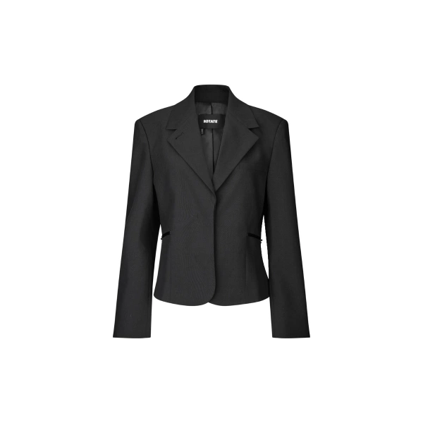 Short Tailored Jacket Black