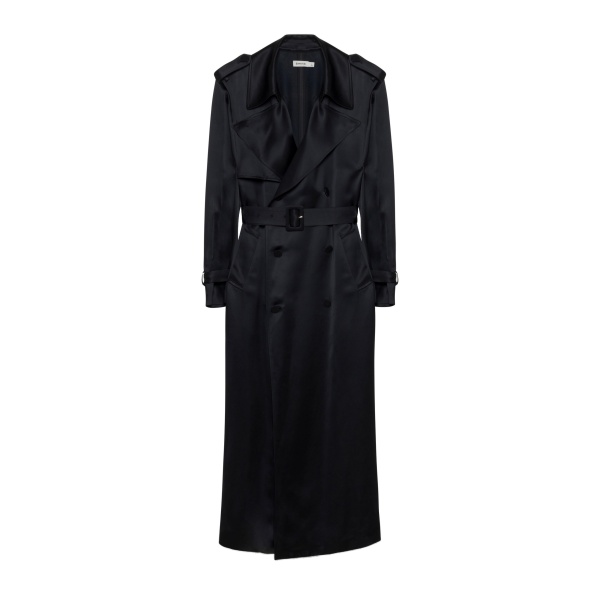 SIMKHAI Alvida Belted Coat in Black