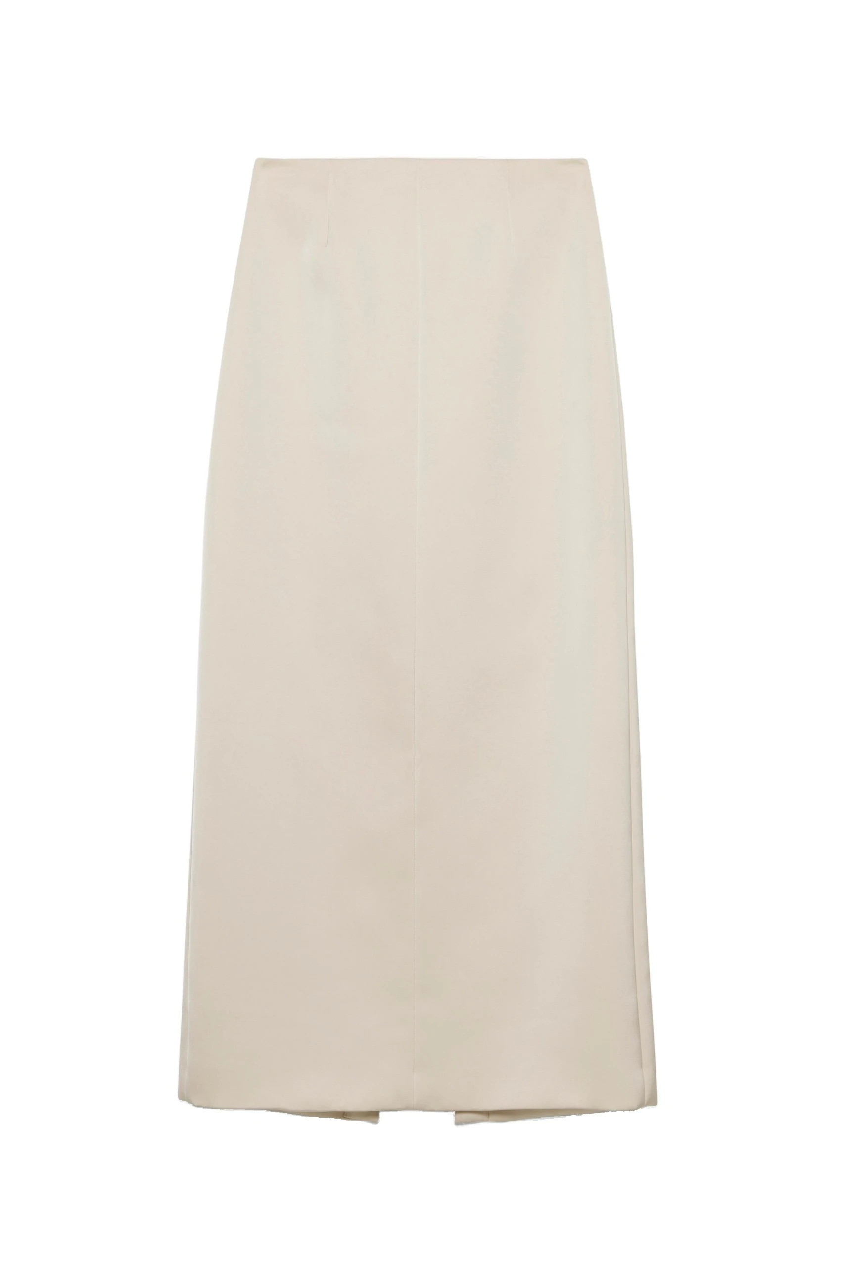 SIMKHAI Anais Midi Skirt in Sand Dollar SIMKHAI Anais Midi Skirt in Sand Dollar