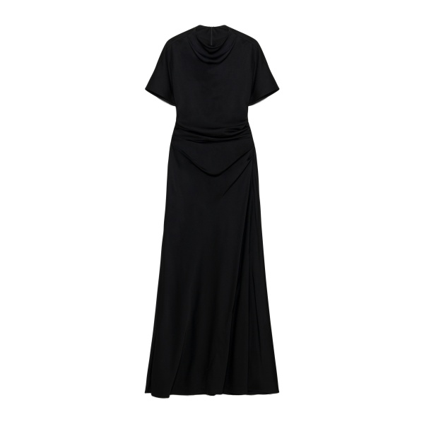 SIMKHAI Annibelis Satin Gown in Black