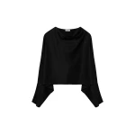 SIMKHAI Bearitz Satin Top in Black