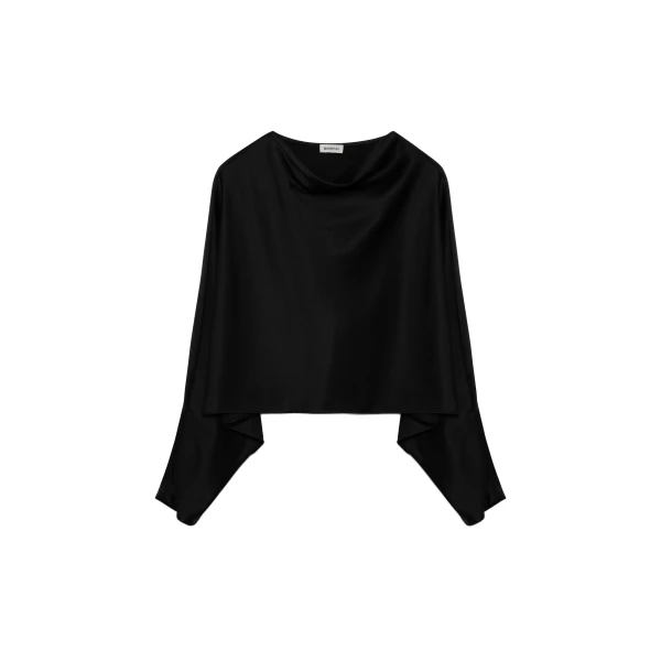Bearitz Satin Top in Black