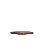 SIMKHAI Charlie Belt in Distressed Chocolate