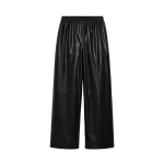 SIMKHAI Corrine Leather Pant in Black