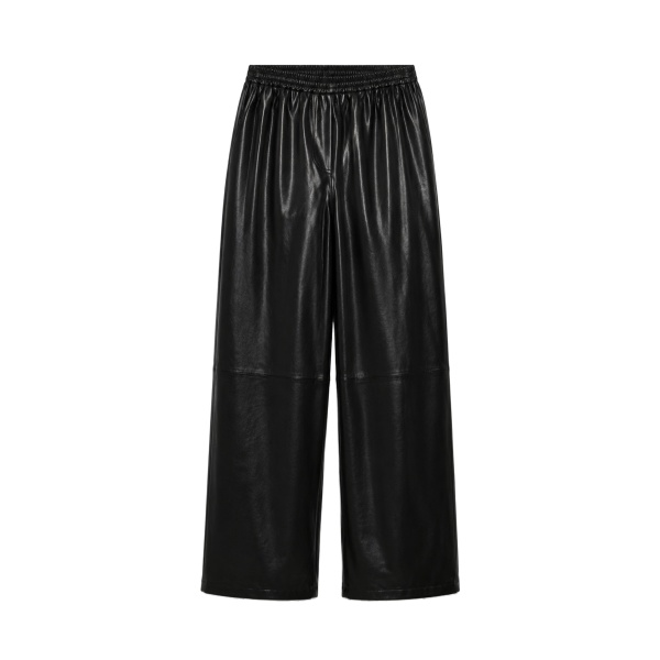 SIMKHAI Corrine Leather Pant in Black