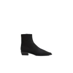 SIMKHAI Crissy Leather Ankle Boot in Black
