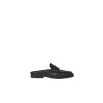 SIMKHAI Dean Pebbled Leather Loafer Mule in Black