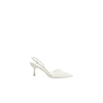 SIMKHAI Dylan Lace Slingback in White