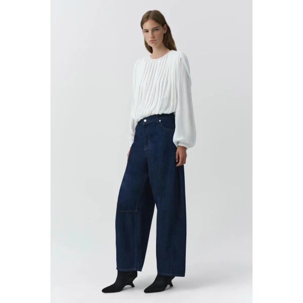 Etienne Tailored Jean in Rinse - Image 5