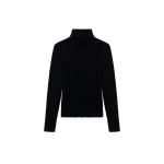 SIMKHAI Fenwick Cashmere Turtleneck in Black